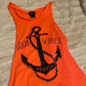graphic tank top